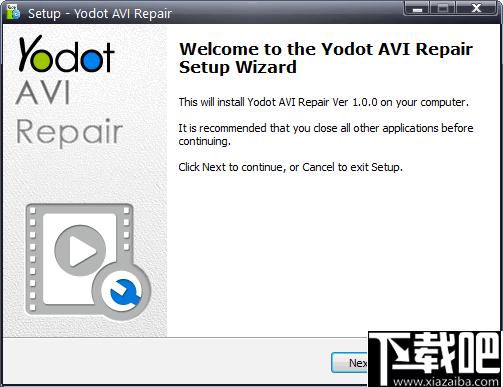 Yodot AVI Repair下载,视频修复,AVI修复