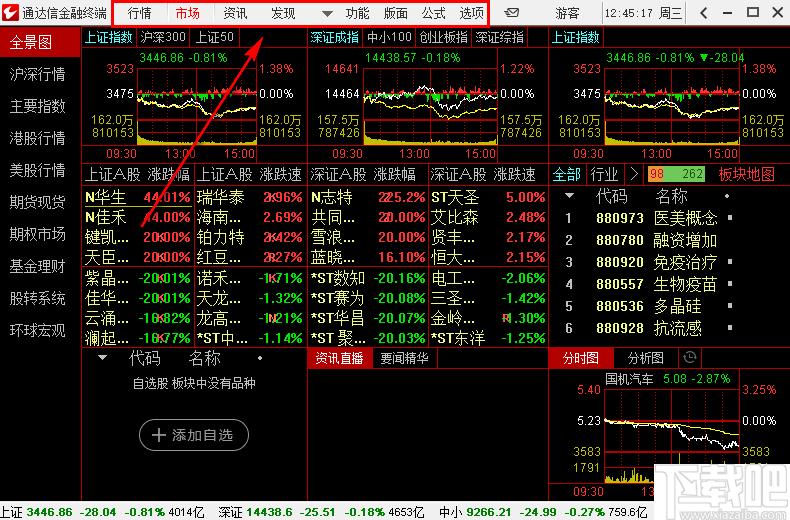 通达信金融终端下载,股票软件,股票投资