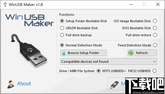 WinUSB Maker下载,系统盘,启动盘,Usb工具